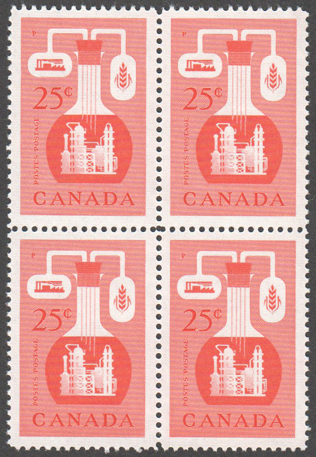 Canada Scott 363 MNH Block - Click Image to Close